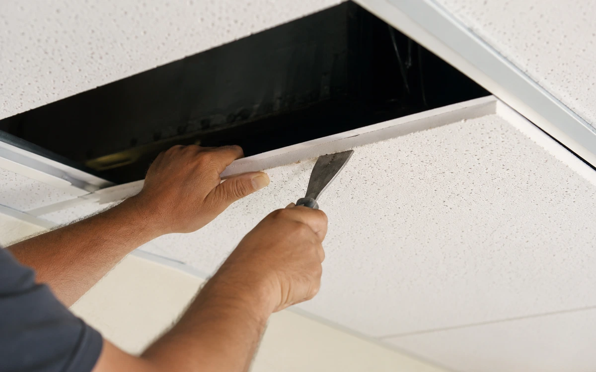 Acoustic ceiling removal contractor